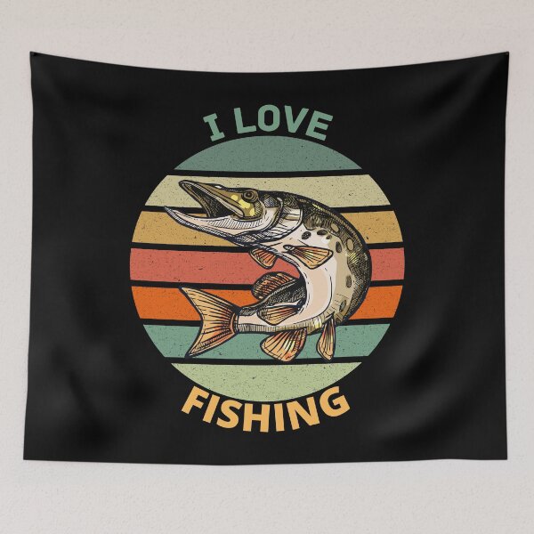 Item preview, I Love Fishing designed and sold by NoSpecialShop.
