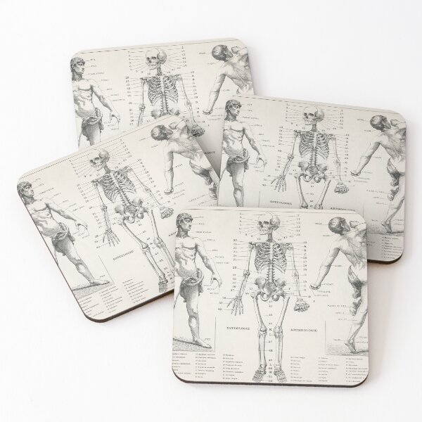 Item preview, An antique illustration of the human body designed and sold by Fiskidal.