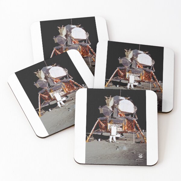 Item preview, Power Mission Critical Astronaut Energy Apollo 11 Edwin Aldrin And Lunar Module designed and sold by Loverbruboanaly.