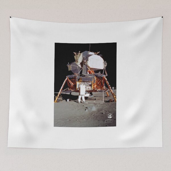 Item preview, Power Mission Critical Astronaut Energy Apollo 11 Edwin Aldrin And Lunar Module designed and sold by Loverbruboanaly.