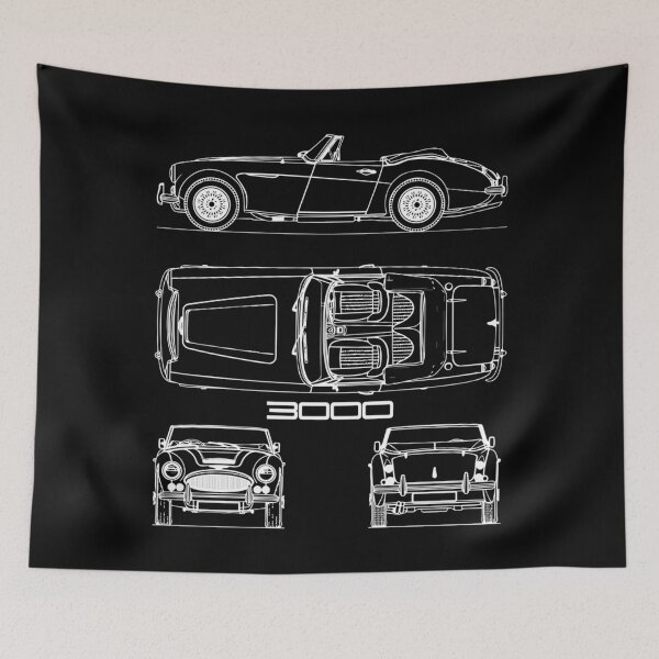 Item preview, The 3000 Sports Car Blueprint Classic . designed and sold by viragjvmoger.