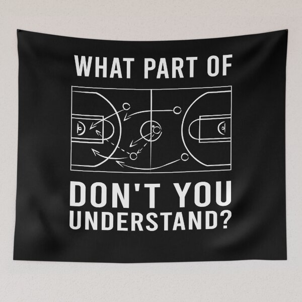 Item preview, What part don't you understand Basketball Coach Tactic designed and sold by TARABENNIE01.