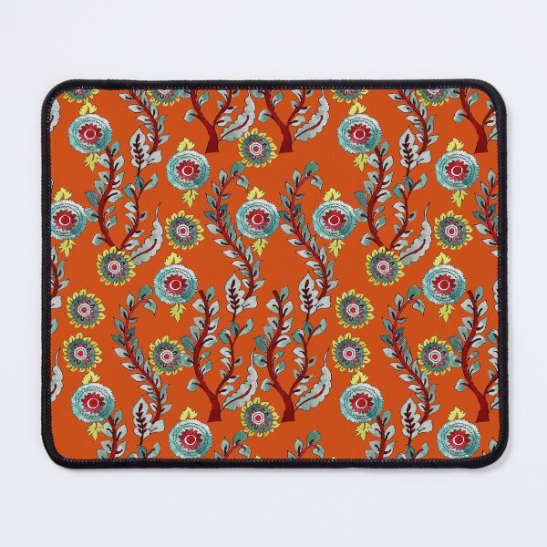 Item preview, Kalamkari flowers and trees print  designed and sold by Maayaakshay24.