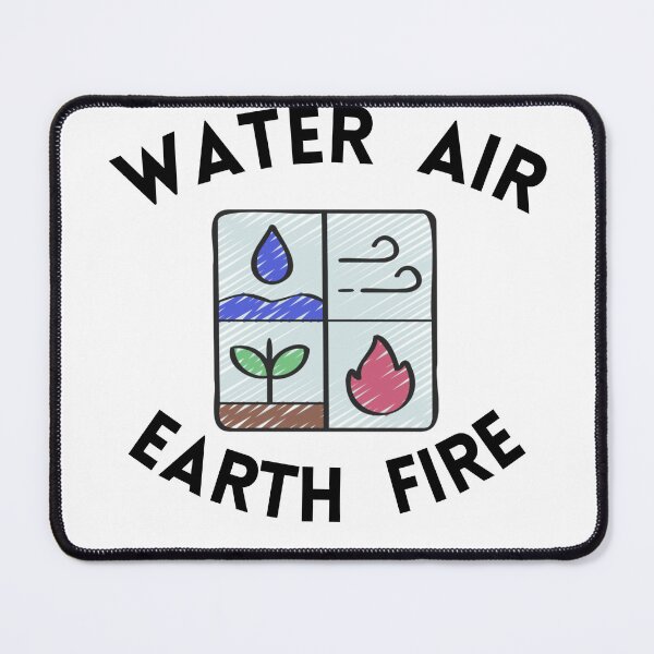 Item preview, Earth water fire air signs : Happy earth day designed and sold by Yaatra.