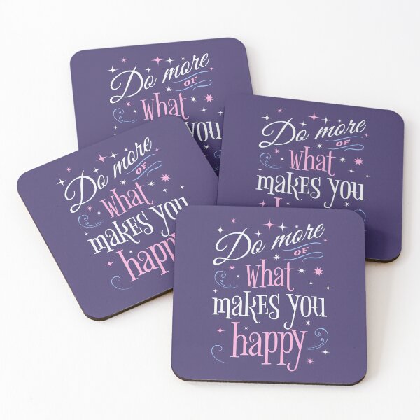 Item preview, Do More Of What Makes You Happy Aesthetic Motivational Quotes Women  designed and sold by JooArtPrints  ★★★★★.