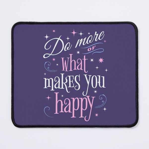 Item preview, Do More Of What Makes You Happy Aesthetic Motivational Quotes Women designed and sold by JooArtPrints ★★★★★.