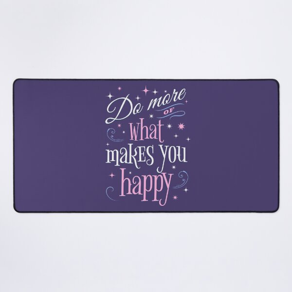 Item preview, Do More Of What Makes You Happy Aesthetic Motivational Quotes Women designed and sold by JooArtPrints ★★★★★.