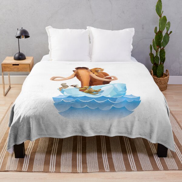 Item preview, Ice Age Manfred Diego Sid and Scrat on Iceberg designed and sold by LucaMcKenna.