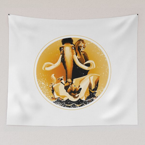 Item preview, Ice Age Manfred Diego Sid and Scrat Sepia designed and sold by LucaMcKenna.