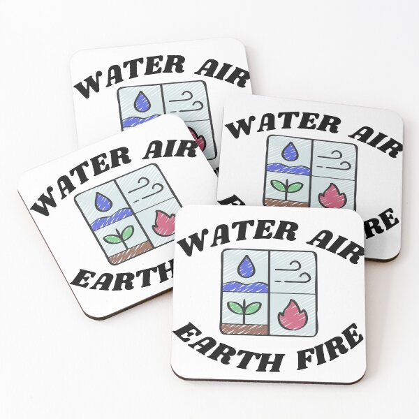 Item preview,  Earth water fire air signs : Happy earth day designed and sold by Yaatra.