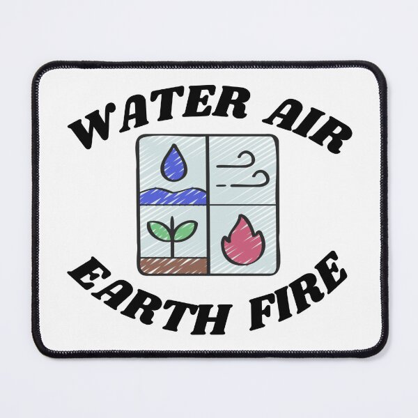 Item preview, Earth water fire air signs : Happy earth day designed and sold by Yaatra.