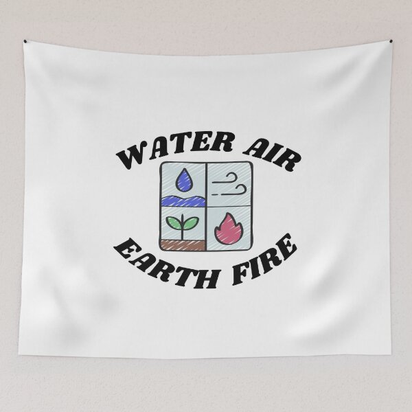 Item preview,  Earth water fire air signs : Happy earth day designed and sold by Yaatra.