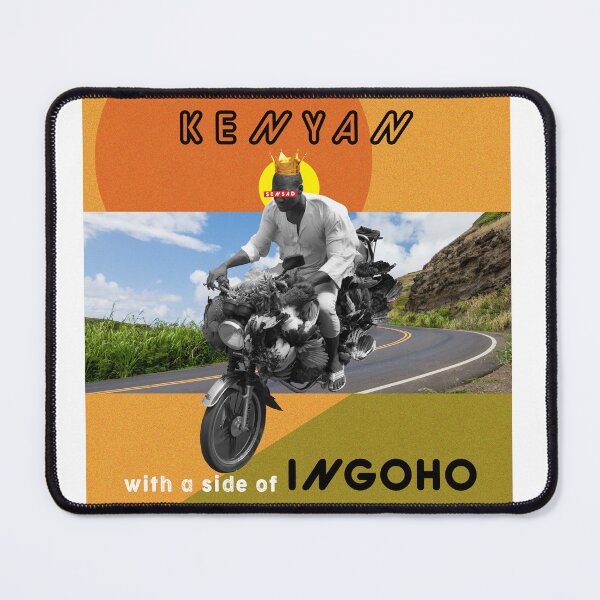 Item preview, Kenyan With a Side of "Ingoho" - Chicken designed and sold by Qarhmau.