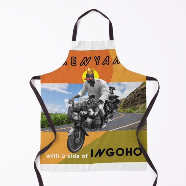 Item preview, Kenyan With a Side of "Ingoho" - Chicken designed and sold by Qarhmau.