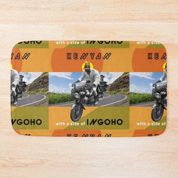 Item preview, Kenyan With a Side of "Ingoho" - Chicken designed and sold by Qarhmau.