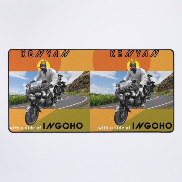 Item preview, Kenyan With a Side of "Ingoho" - Chicken designed and sold by Qarhmau.