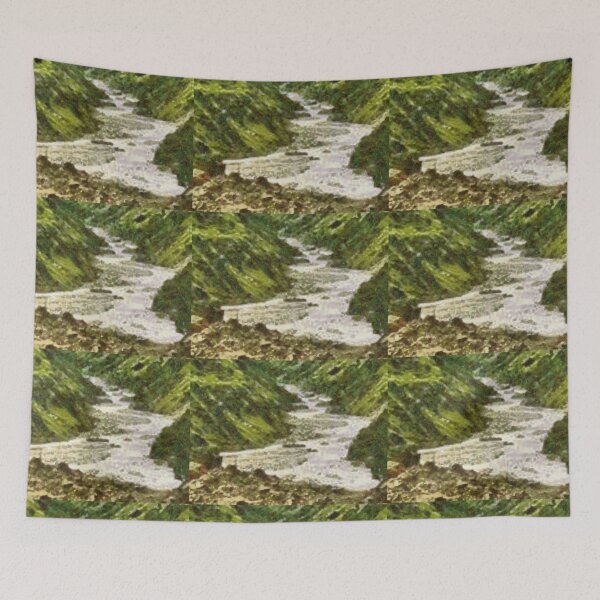 Item preview, Water flooding down a valley designed and sold by ashishagarwal74.