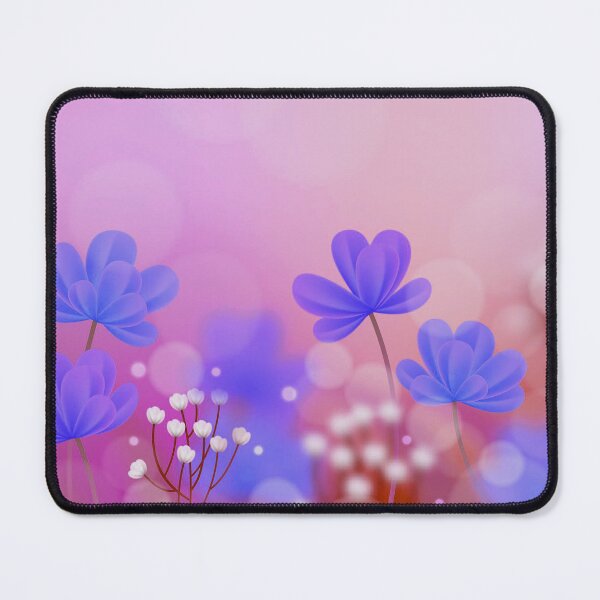 Item preview, Blue flowers Art designed and sold by Tshirtstory.