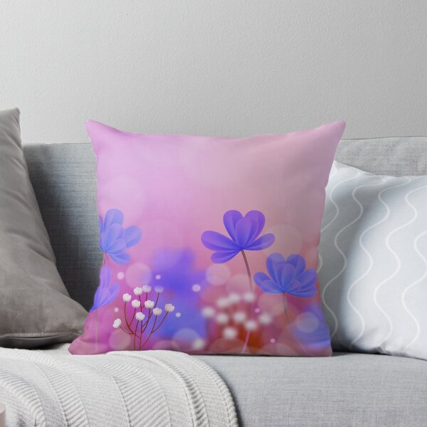 Item preview, Blue flowers Art  designed and sold by Tshirtstory.