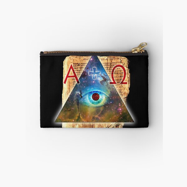 Item preview, Eye of God Alpha Omega magic cross geek designed and sold by Margarita-Art.