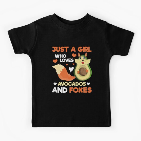Funny Just A Girl Who Loves Avocado Tee For Avocado Girls T-Shirt Funny Just A Girl Who Loves Avocado Tee For Avocado Girls T-Shirt