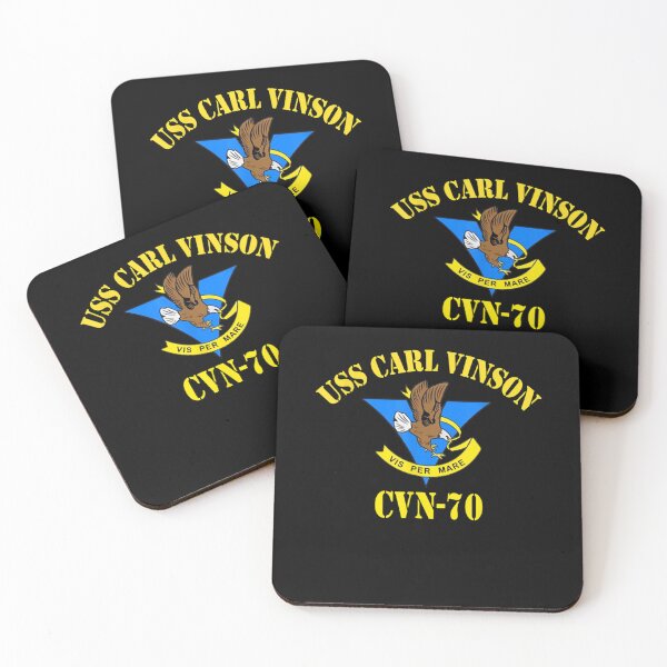 Item preview, CVN-70 USS Carl Vinson Aircraft Carrier Veterans Day Dad designed and sold by EmmaMartinPO.