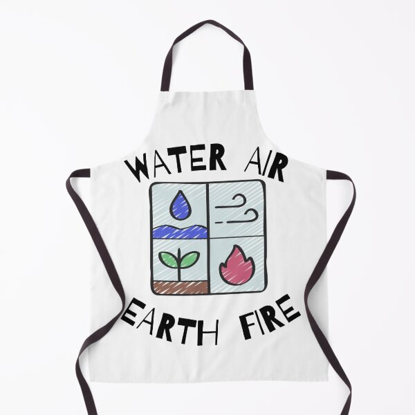 Artikelvorschau, Erde Wasser Feuer Luftzeichen: Glücklicher Tag der Erde entworfen und verkauft von Yaatra.
