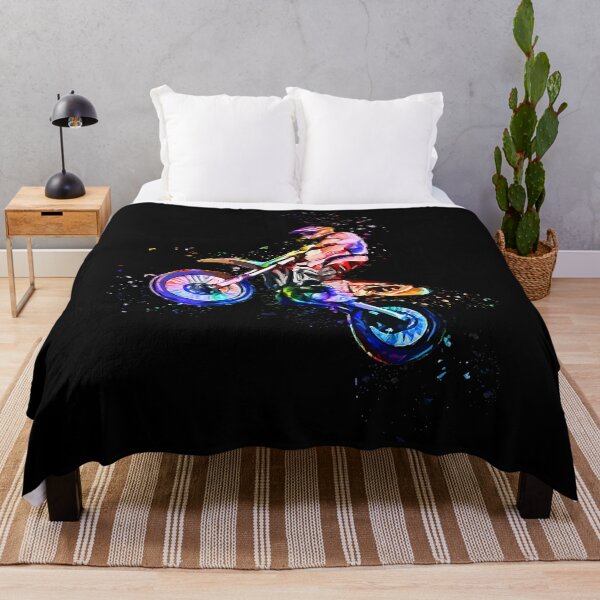 Item preview, Dirt Bike Motocross Art Colorful - Motorcycle biker designed and sold by caintati.