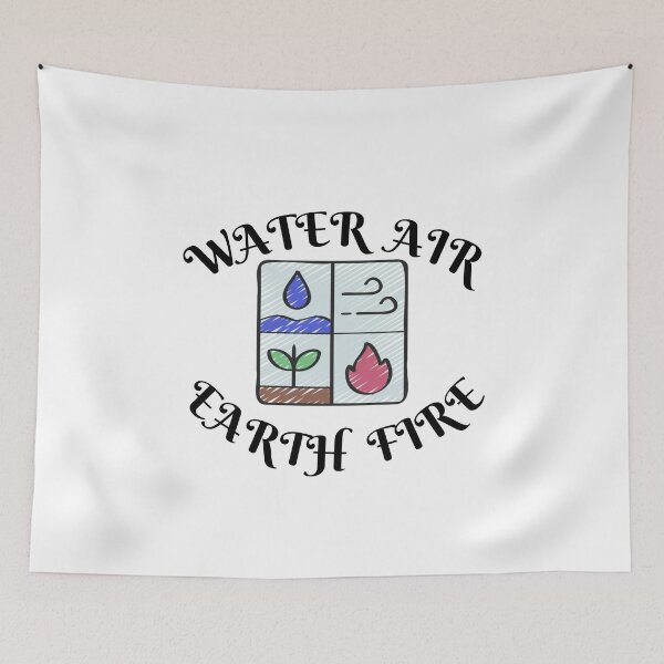 Item preview,  Earth water fire air signs : Happy earth day designed and sold by Yaatra.