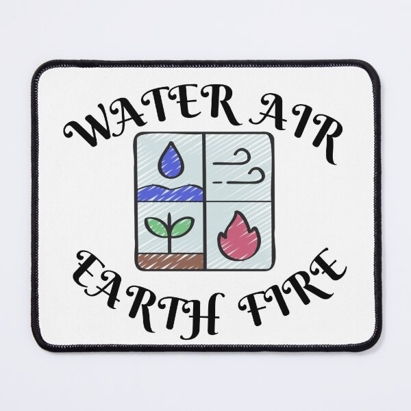 Item preview, Earth water fire air signs : Happy earth day designed and sold by Yaatra.