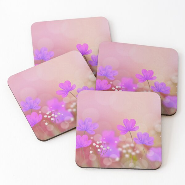 Item preview, Purple flowers Art  designed and sold by Tshirtstory.