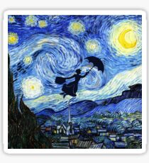 Mary Poppins Sternennacht Sticker