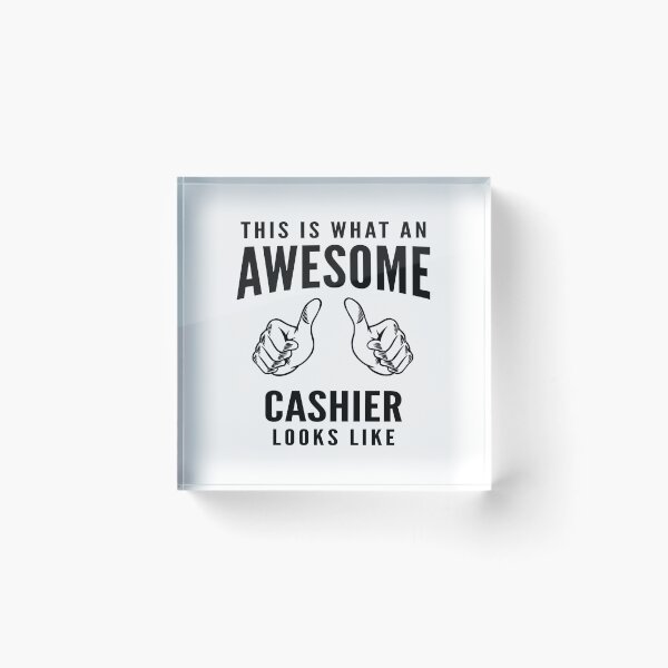 Item preview, This Is What An Awesome Cashier Looks Like designed and sold by soudaniet.
