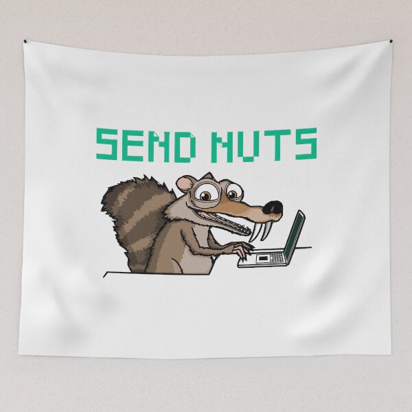 Item preview, Send Nuts!  designed and sold by LucaMcKenna.