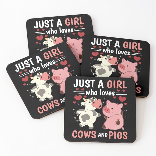 Item preview, Farm Animal Cow Farmer Women Farming Girls Pig designed and sold by bestshirtdesign.