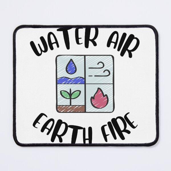 Item preview, Earth water fire air signs : Happy earth day designed and sold by Yaatra.