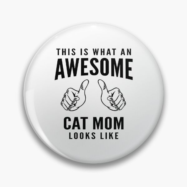 Item preview, This Is What An Awesome Cat Mom Looks Like designed and sold by soudaniet.