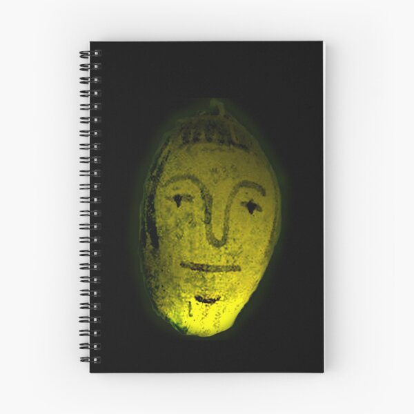 Item preview, Happy, Mellow Yellow Golden Spirit: Native American Face on a Yellow Rattle Gourd designed and sold by Spirit-World.