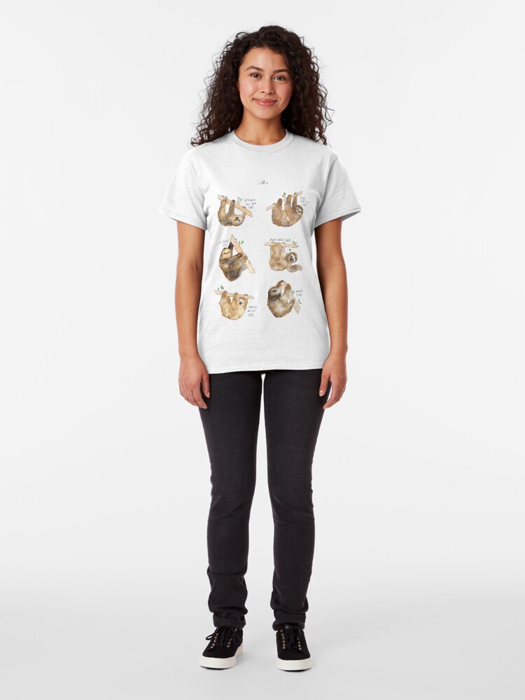 Alternate view of Sloths Classic T-Shirt