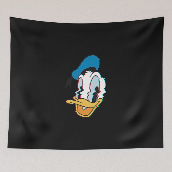 Item preview, glitchy duck sticker Sticker designed and sold by ahsenfiliz.