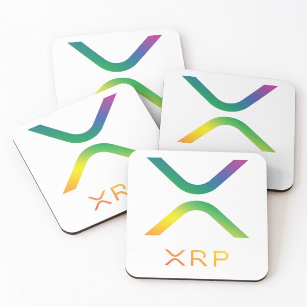 Item preview, RAINBOW GRADIENT XRP RIPPLE NEW LOGO designed and sold by AdamPaul67.