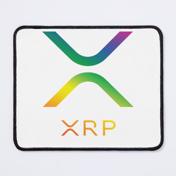 Item preview, RAINBOW GRADIENT XRP RIPPLE NEW LOGO designed and sold by AdamPaul67.