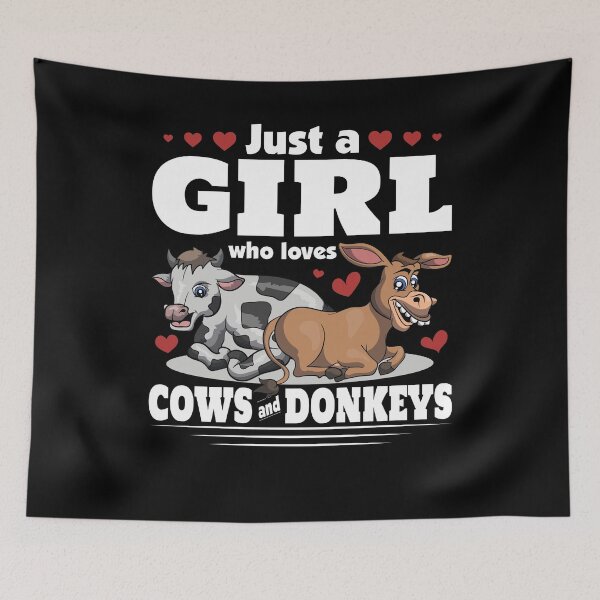 Item preview, Women Farmer Donkey Girls Farming Farm Animals Cow  designed and sold by bestshirtdesign.