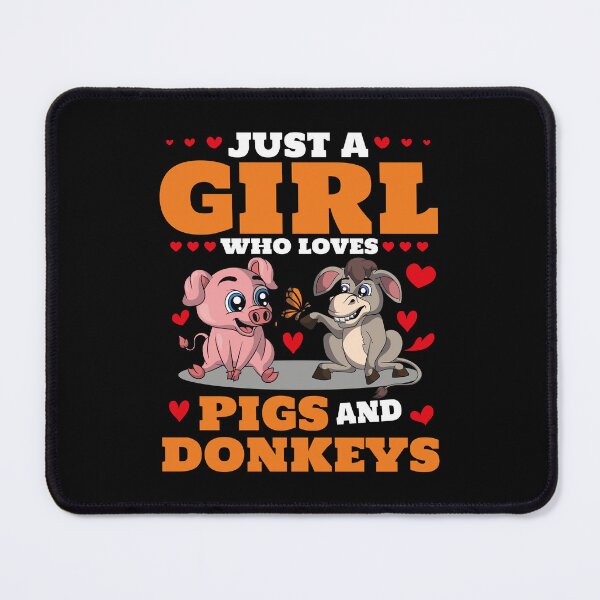 Item preview, Pig Farmer Women Farming Girls Farm Animals Donkey designed and sold by bestshirtdesign.