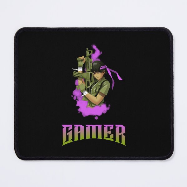Item preview, Gamer with AR 15 Style Rifle designed and sold by PRIVARSHU.