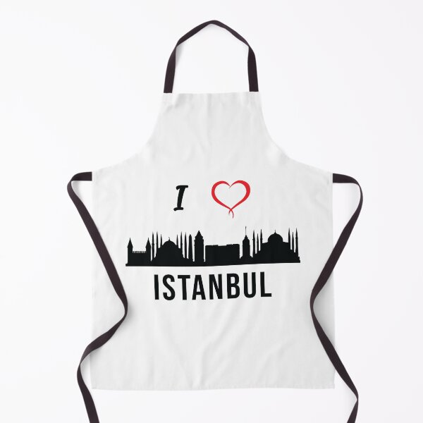 Item preview, I love Istanbul Skyline Turkish Kurdish Zazaki Culture designed and sold by alltheprints.