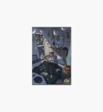 Modern Male Witch Bedroom Art Board