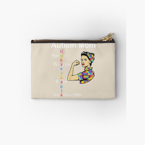 Item preview, Womens Autism Mom Unbreakable World Autism Awareness Day designed and sold by VerityKingStore.