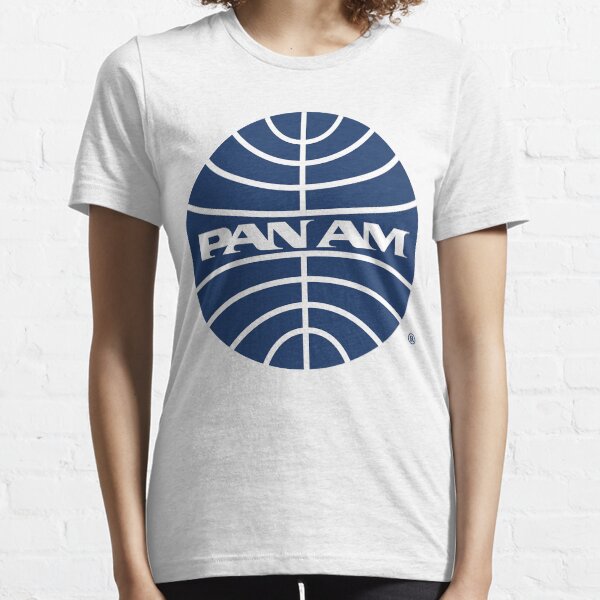Pan Am Mitte der 1950er Jahre Globus invertiert Essential T-Shirt