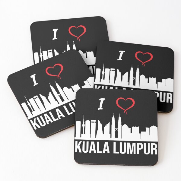 Item preview, I love Kuala Lumpur Skyline Malaysian Culture designed and sold by alltheprints.